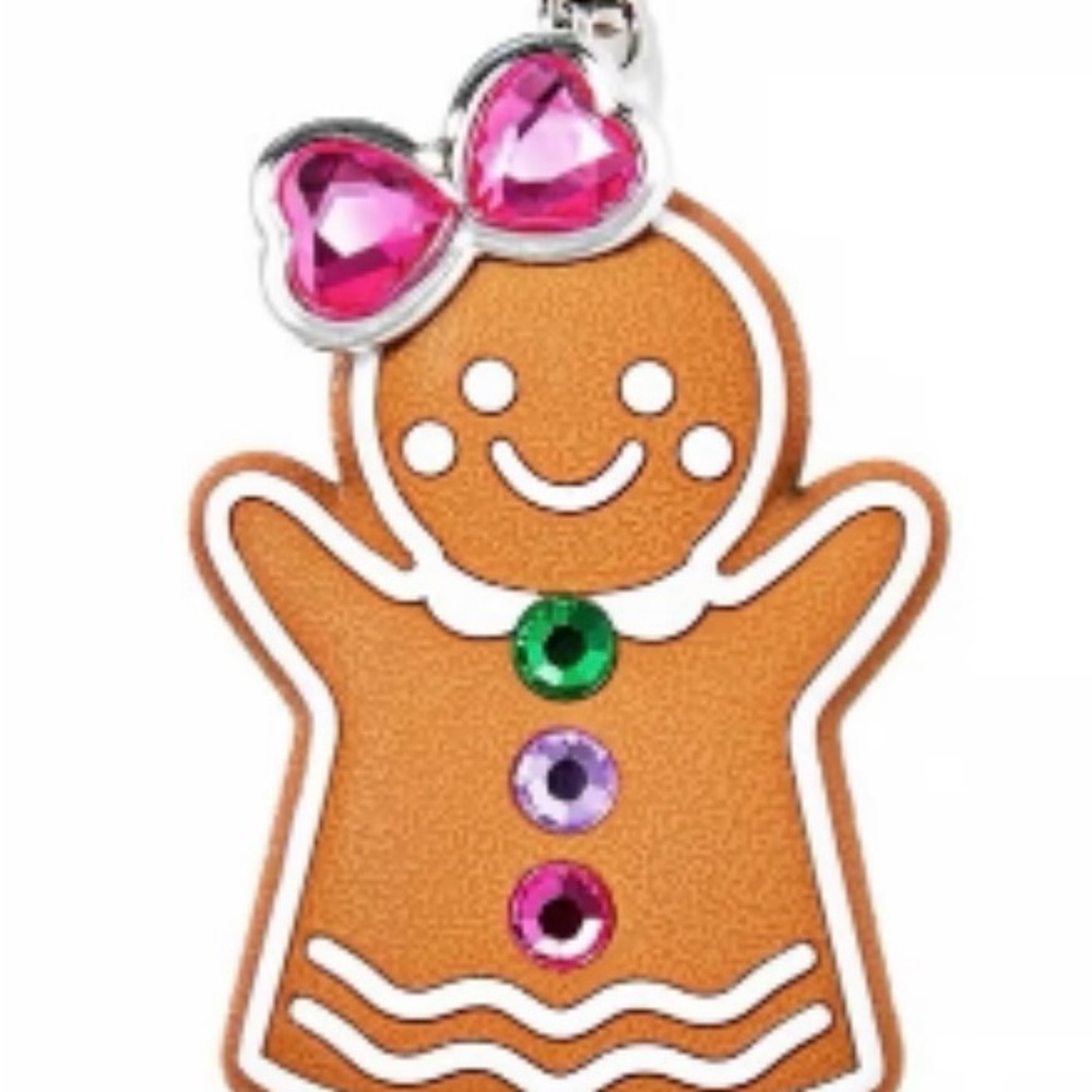 NWT Bath & Body Works Gingerbread Woman Hand Sanitizer Holder